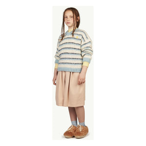 The Animals Observatory - Toucan Jersey de lana a rayas | Azul claro