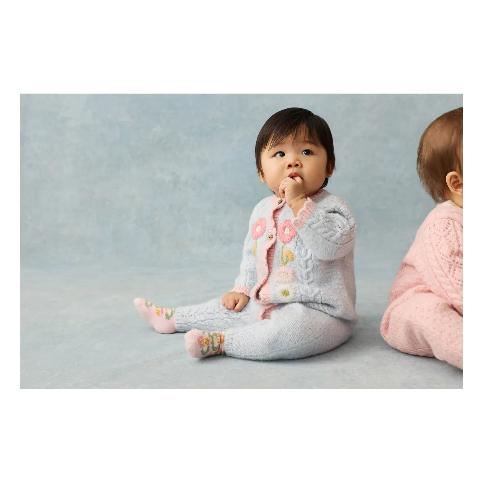 Louise Misha - Drillia Alpaka-Overall | Hellblau