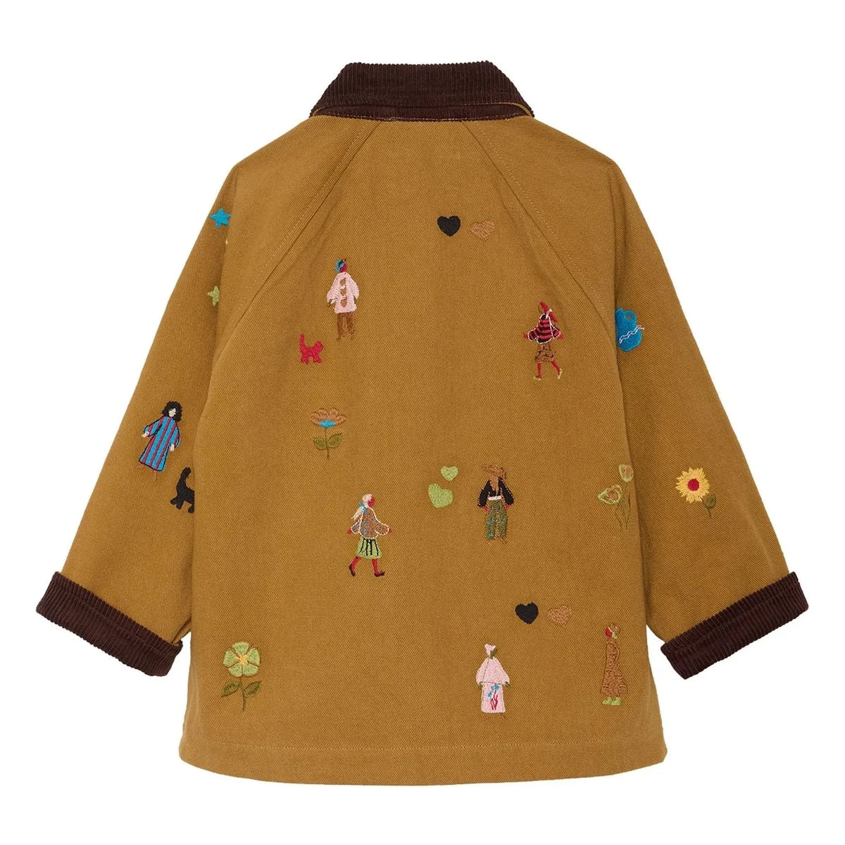 SISSEL EDELBO - Cara Organic Cotton Jacket - Kids Collection | Camel