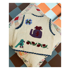 SISSEL EDELBO - Clio Organic Cotton Sleeveless Jacket - Kids Collection | Ivory