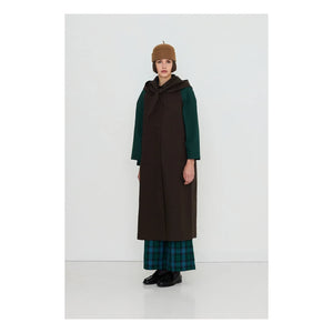The Tiny Big Sister - Cotton Trench Coat | Amber