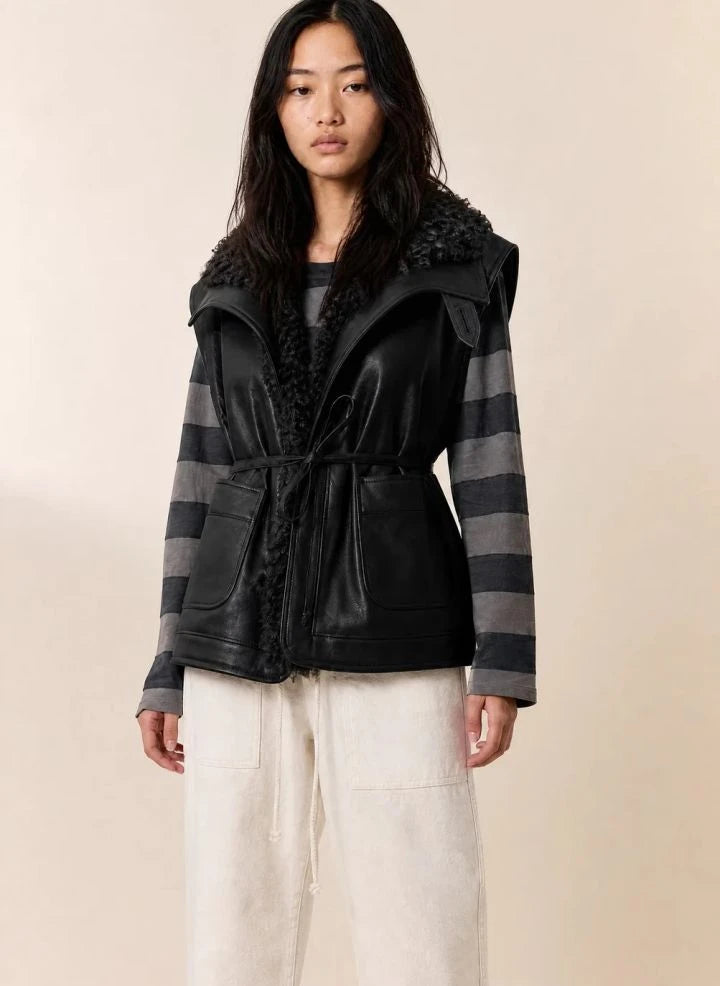 Leon & Harper - Vico Kolsuz Ceket | Siyah