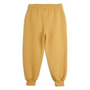 Mini Rodini - Fare işlemeli jogger Organik pamuk | Bej