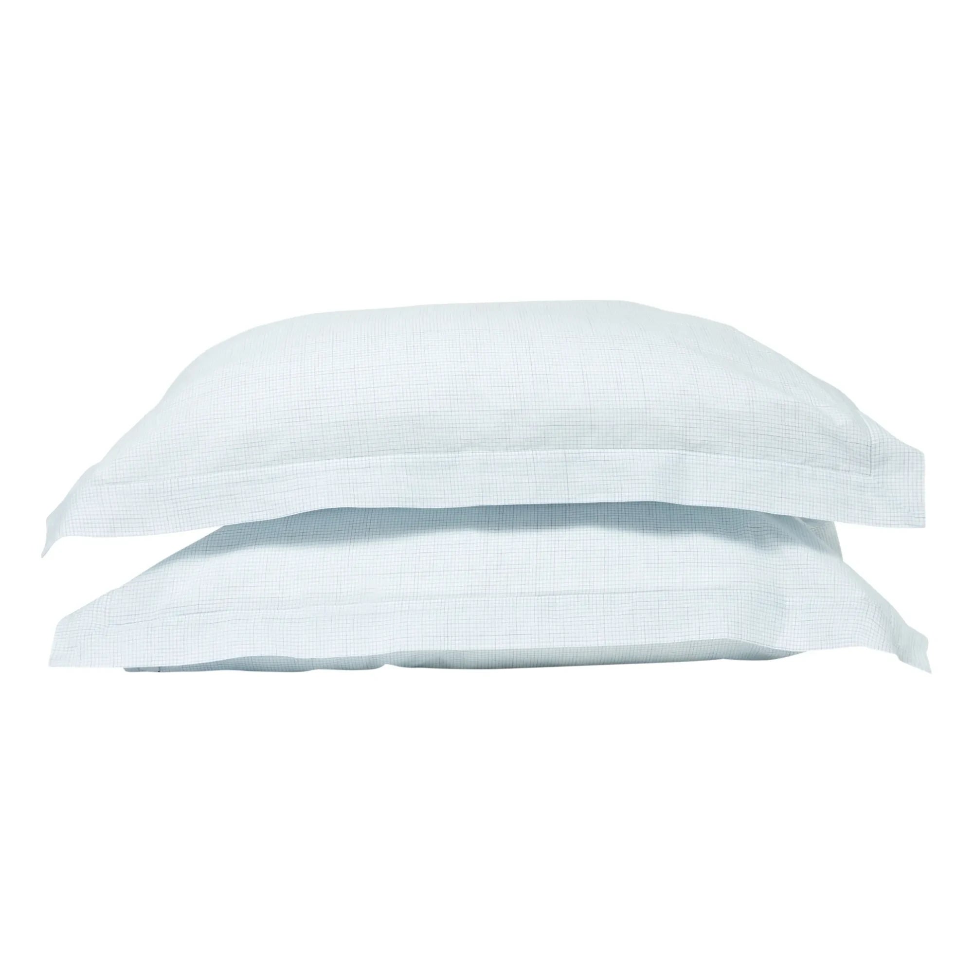 Scarlette Ateliers - Paul Handwoven Cotton Pillowcase - Set of 2 | Light Blue
