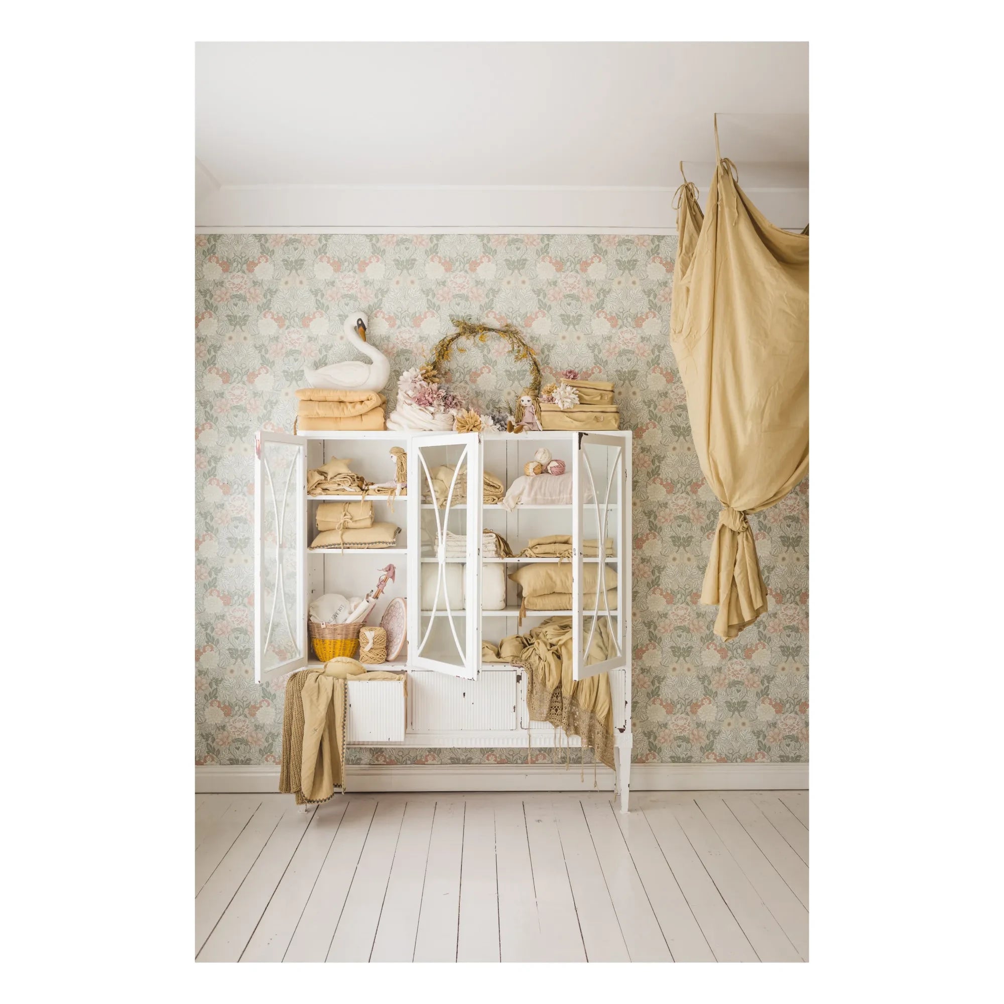 Numero 74 - Organic cotton duvet cover | Mellow Yellow S048
