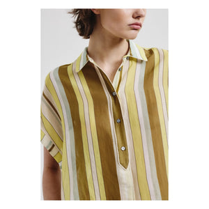 Pomandère - Camisa de popelín | Verde anís