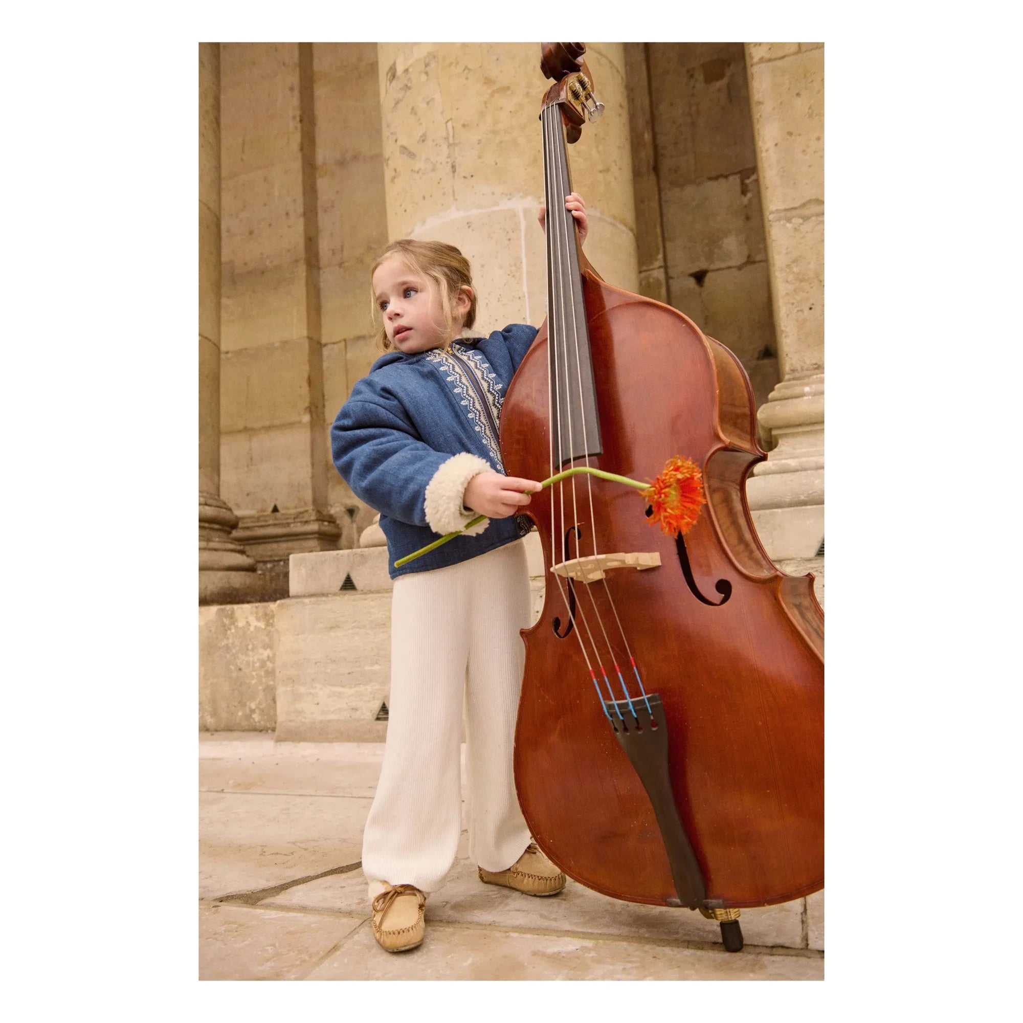 Louise Misha - Melvette Cord-Jacke | Blau