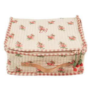 Emile et Ida - Caja de almacenamiento "Forest Flowers" | Crudo