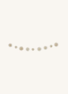 Bloomingville - Corona de papel Bellac | Blanco
