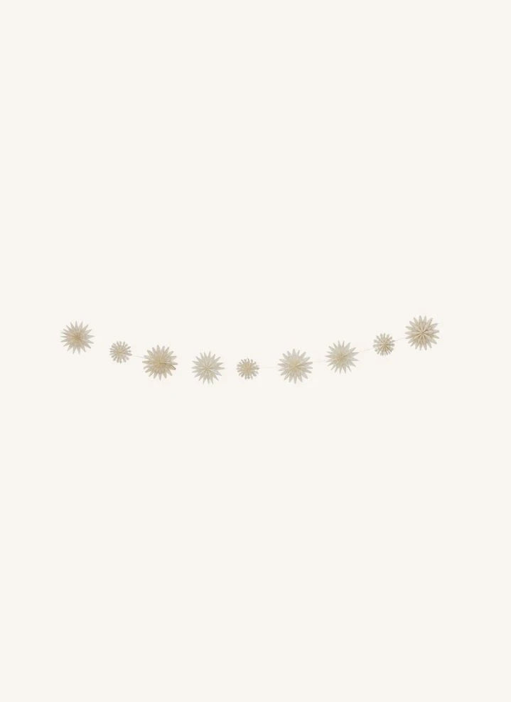 Bloomingville - Corona de papel Bellac | Blanco