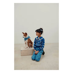 Emile et Ida – Königlicher blauer Hundepullover