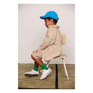 Mini Rodini - Striped Organic Cotton Poplin Shirt | Brown