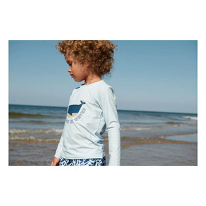 Liewood - Camiseta Noah con Protección UV Fibras Recicladas | Azul Claro