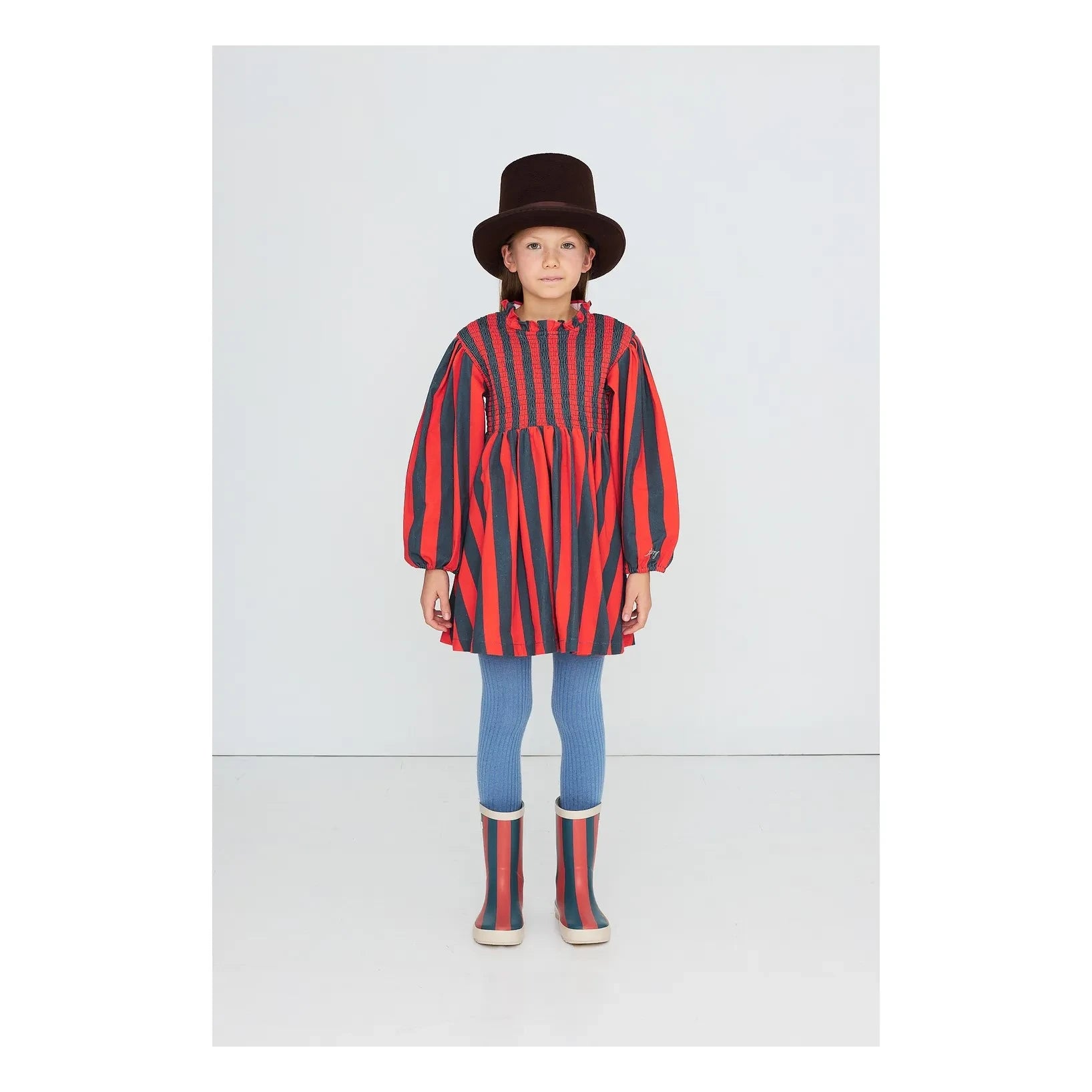 Tinycottons - Striped Dress | Red