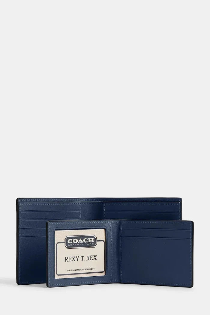 Cartera de cuero para hombre Coach