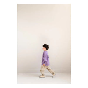 Jenest - Bo On My Way organik pamuk sweatshirt | Mor