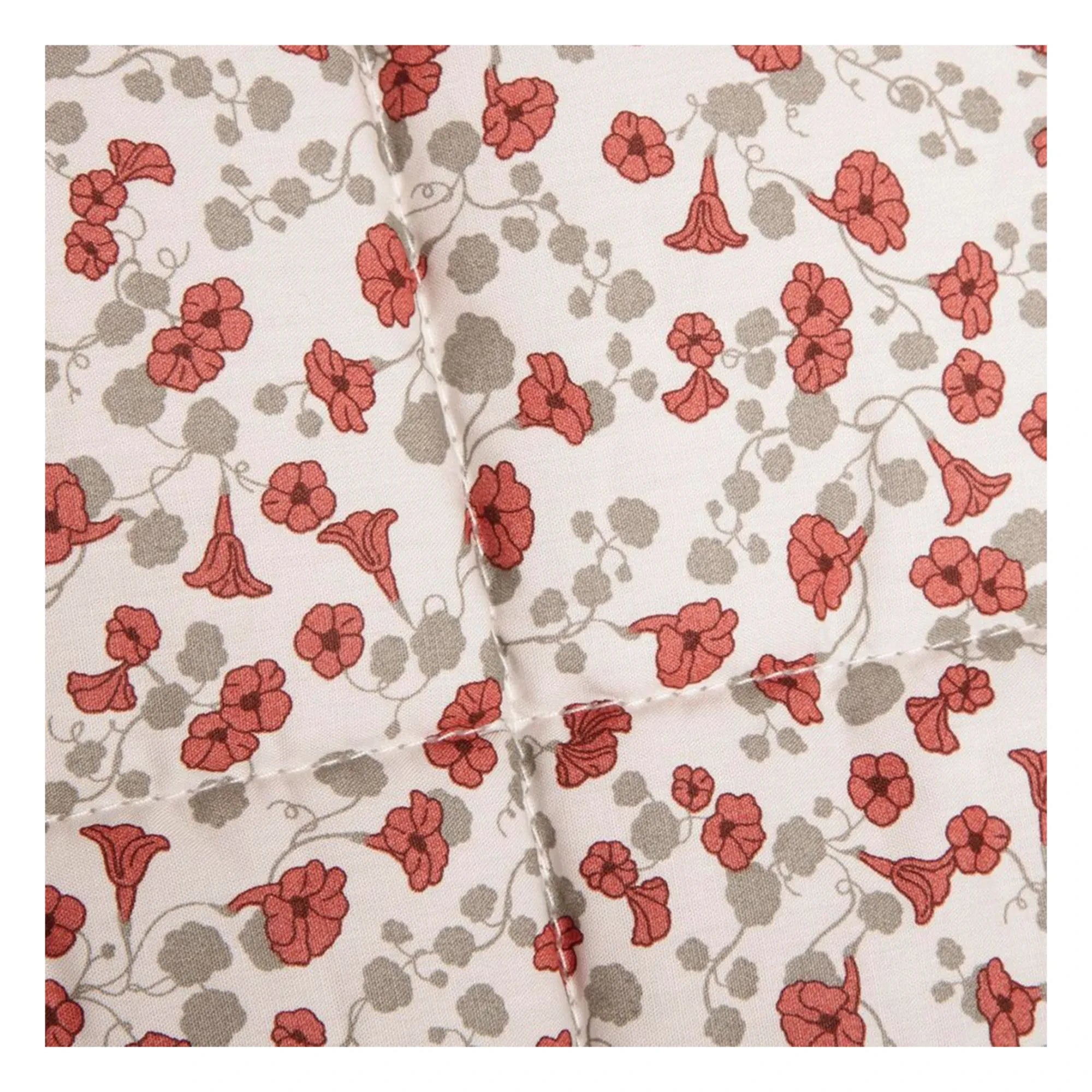 garbo&friends - Royal Cress Cotton Percale Quilted Blanket | Red