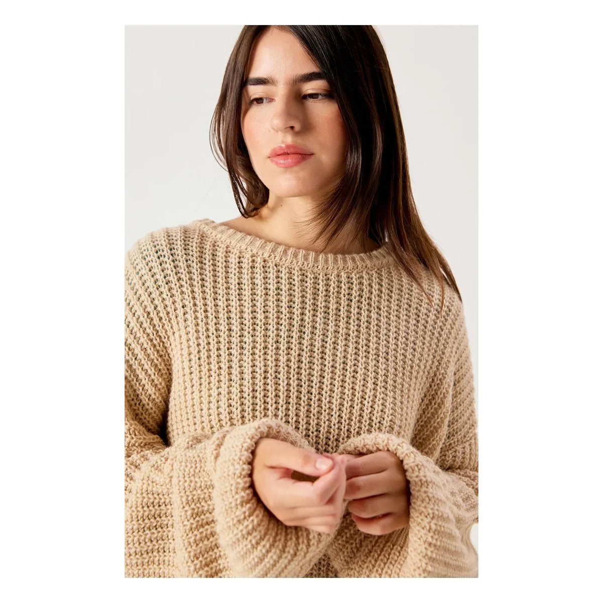 American Vintage - Jersey de lana Cyrow | Beige