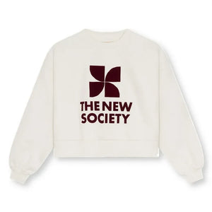 the new society - TNS Logolu Sweatshirt | Beyaz