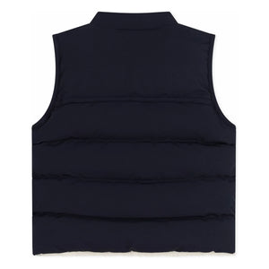 Petit Bateau - Ärmellose Steppweste mit Logo | Marineblau