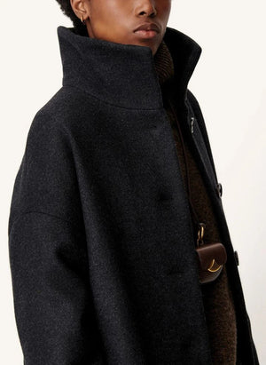 Sessùn - Paradise Wool Coat | Black