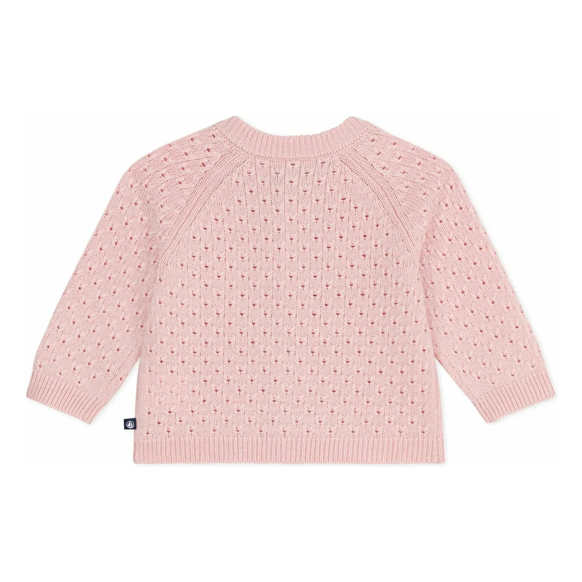 Petit Bateau - Soluk Pembe Yün Hırka