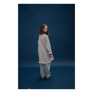 Repose AMS - Bequemes Kleid aus Bio-Baumwolle | Grau