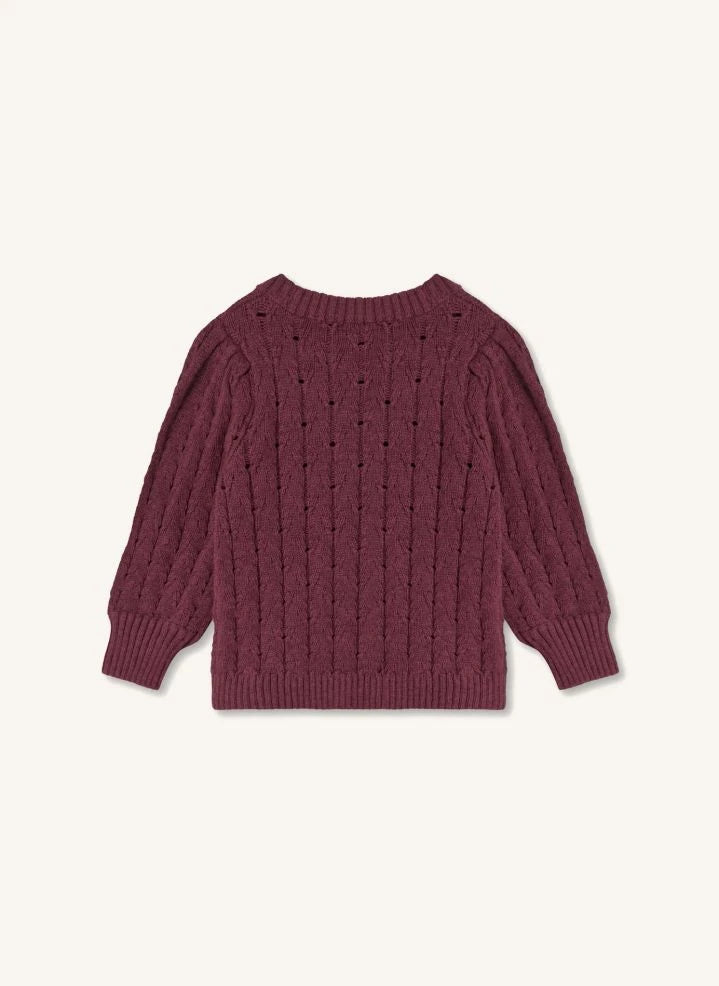 Fliink - Nice Sweater | Burgundy