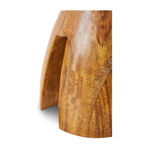 HKliving - Holzhocker | Walnuss