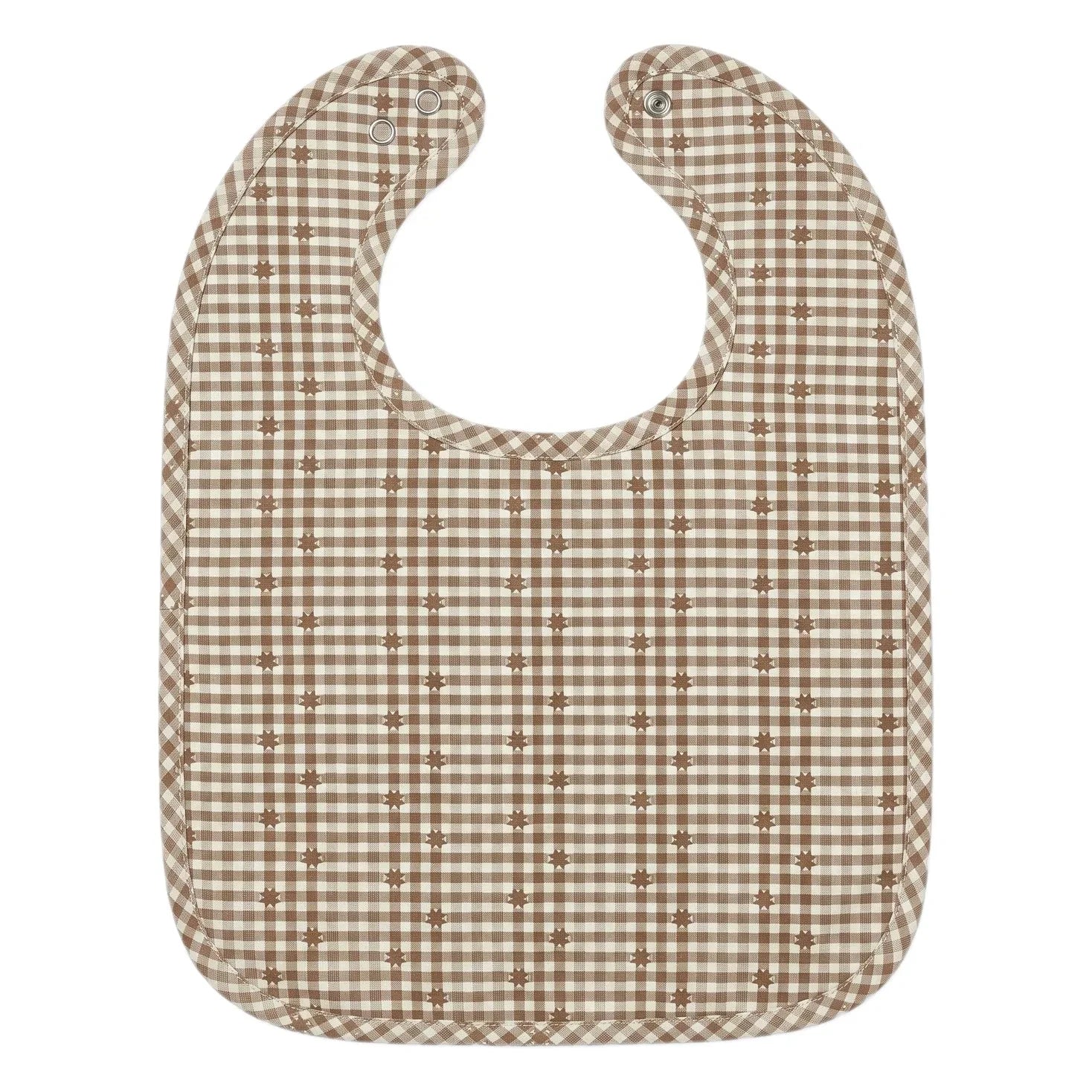 Editions Aimable - Bib Bertille | Noisette Vichy Cotton