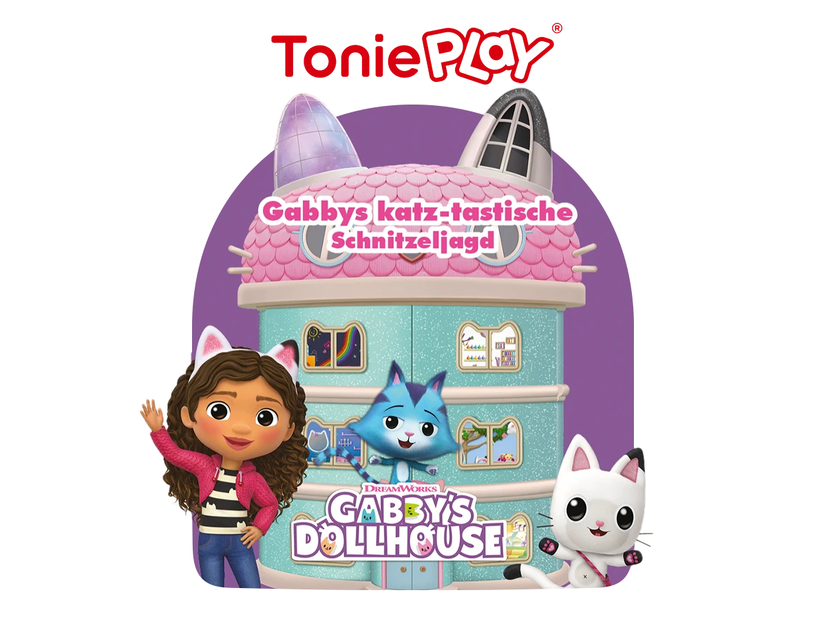Tonies - Almanca [DE] Gabby'nin Dollhouse'u: Gabby'nin kedi-müthiş Hazine Avı - Tonieplay
