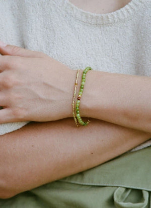 Anni Lu - Grasshopper Bracelet | Green