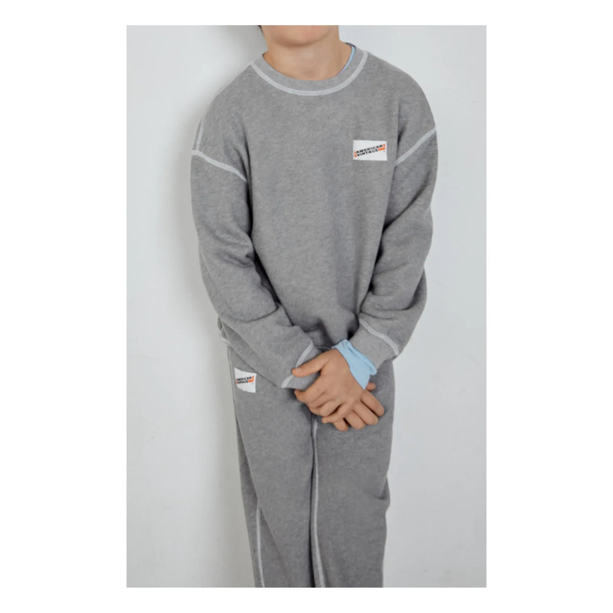 American Vintage - Organic Cotton Sweatshirt | Heather Gray
