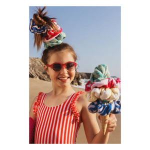 Jera Mini - Chouchou Striped Sponge | Pink