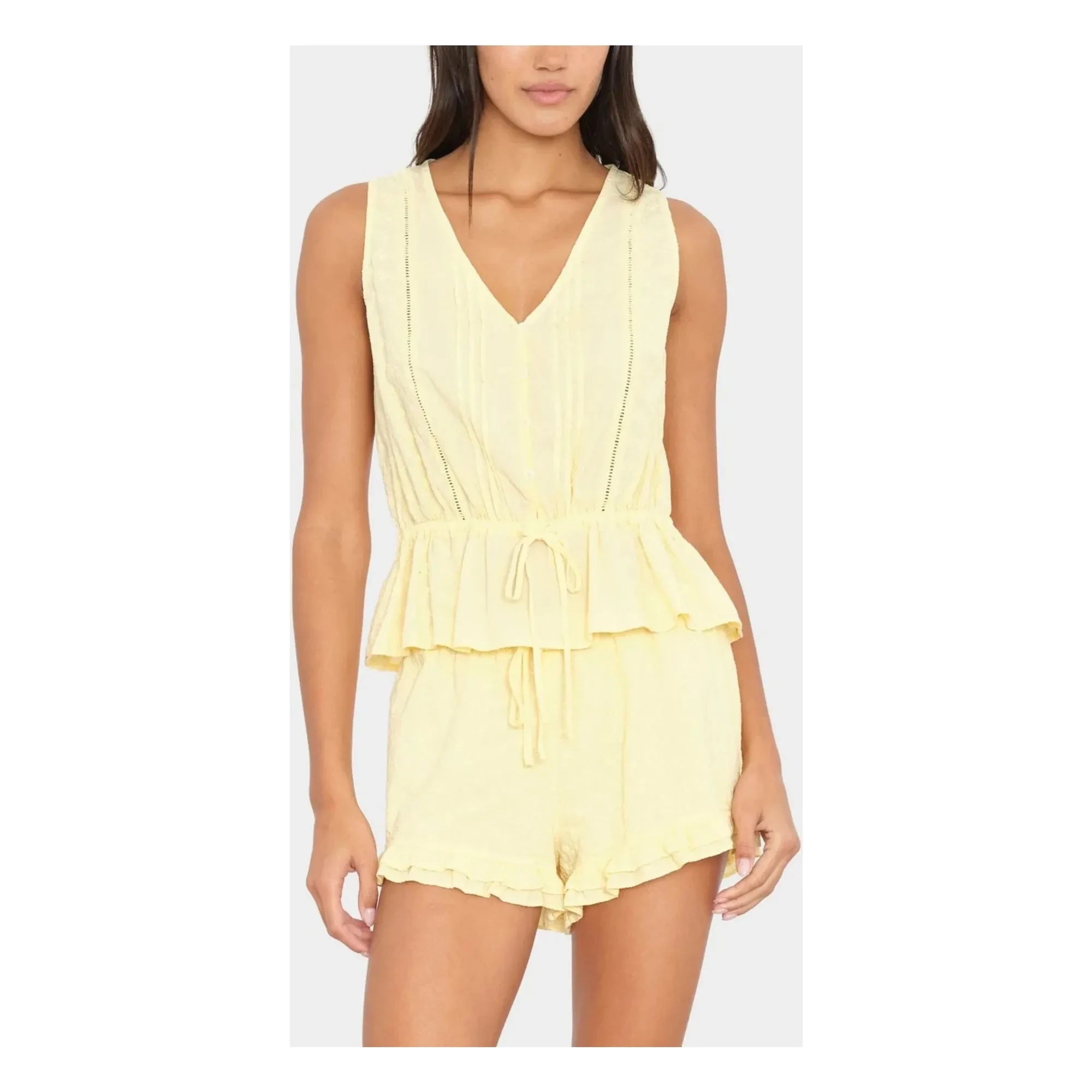 Xirena - Blusa Emma de algodón | Amarillo