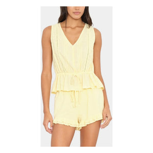 Xirena - Blusa Emma de algodón | Amarillo