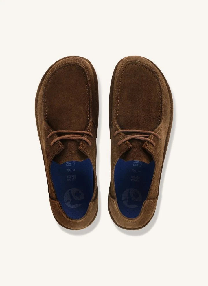 BIRKENSTOCK - Utti Dantelli Süet Loafer | Koyu Kahverengi