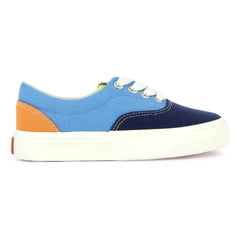 Bonton – Spitzen-Skate-Sneakers mit Gummiband | Marineblau