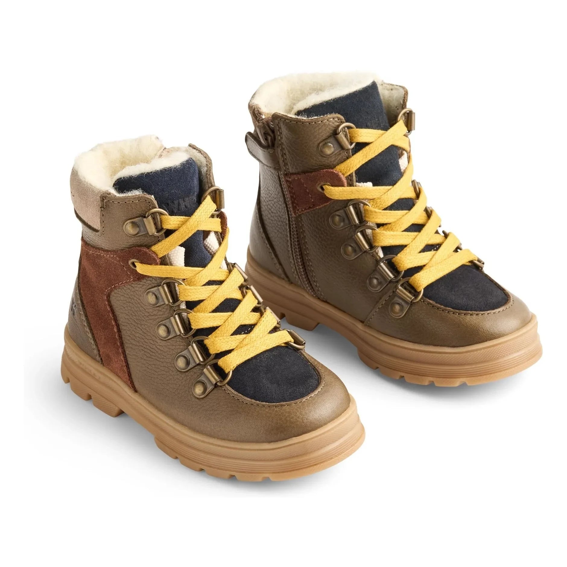 Wheat - Toni Hiker Tex Deri/ Süet Botlar | Kahverengi