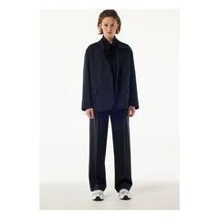 BELLEPIECE - Pantalón sastre Wilson de lana virgen | Negro