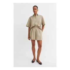 Skall Studio - Edgar Bio-Baumwoll Shorts | Blassgrün