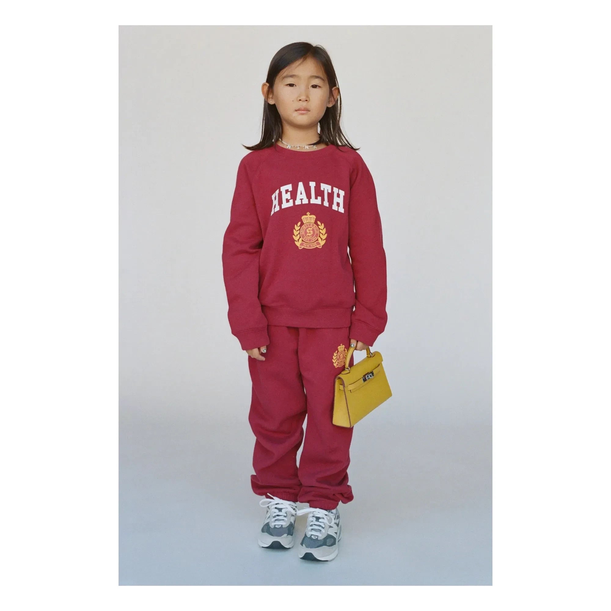 Sporty & Rich - Jogger NY Health Crest | Bordo