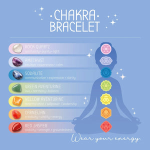 Legami - Bracelet ile Seven Chakra Stones