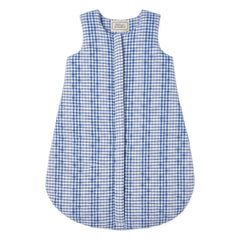 Editions Aimable - Gaston saco de dormir de invierno | Algodón Vichy azul
