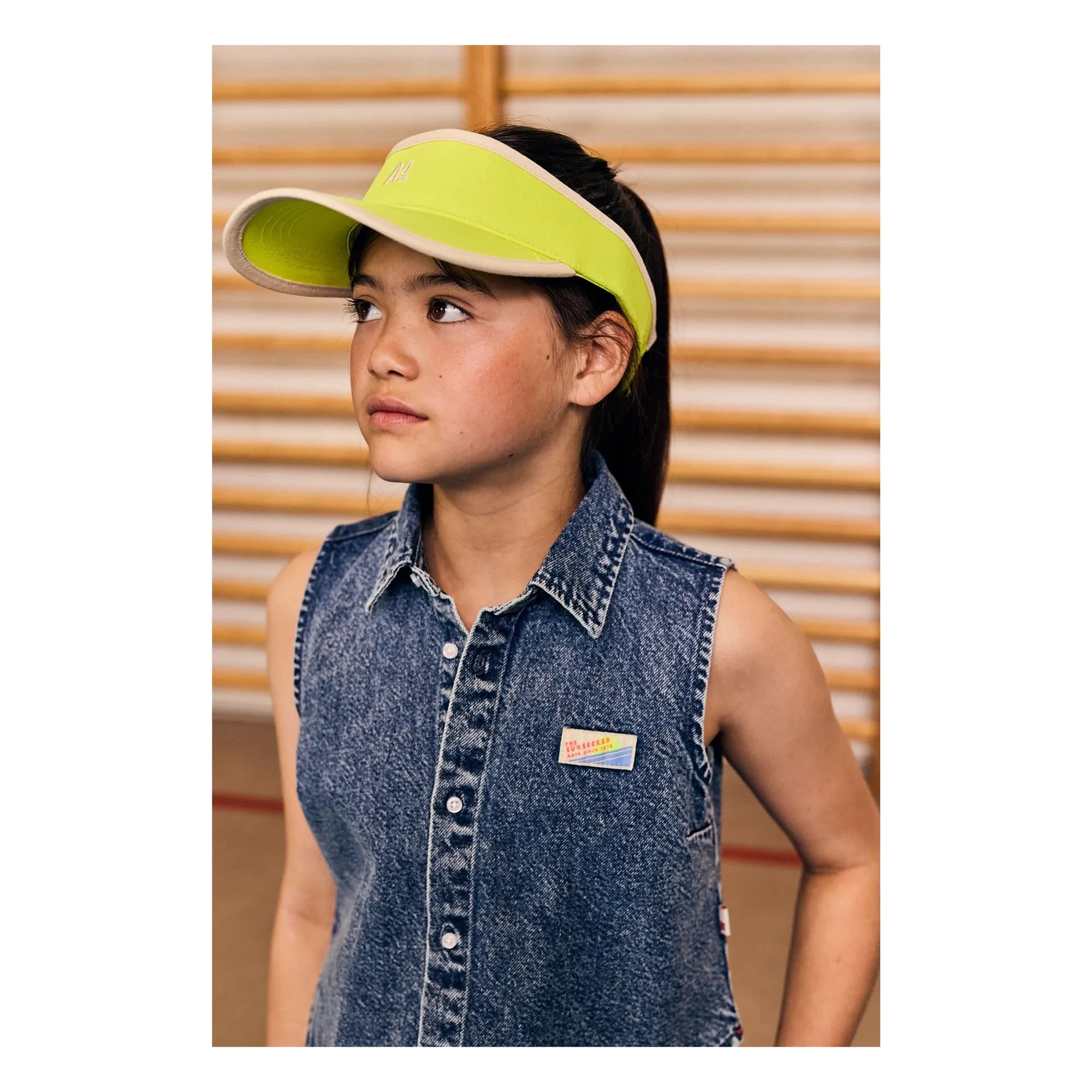 AO76 - Jacky Ärmelloses Denim Hemd | Blau