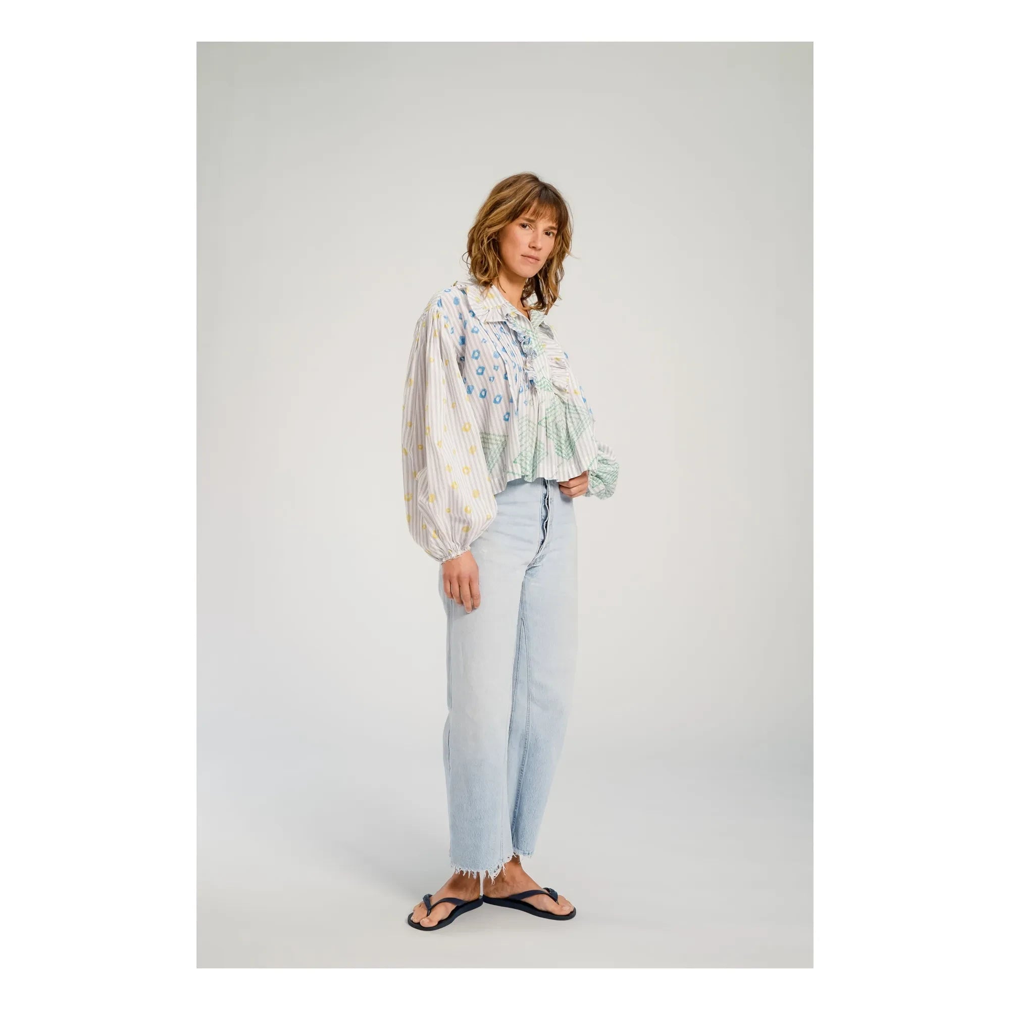 Virginie de Vinster - Baya Bluse | Ecru