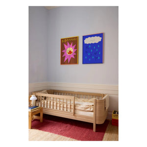 Mado - Rainy Poster | Blau