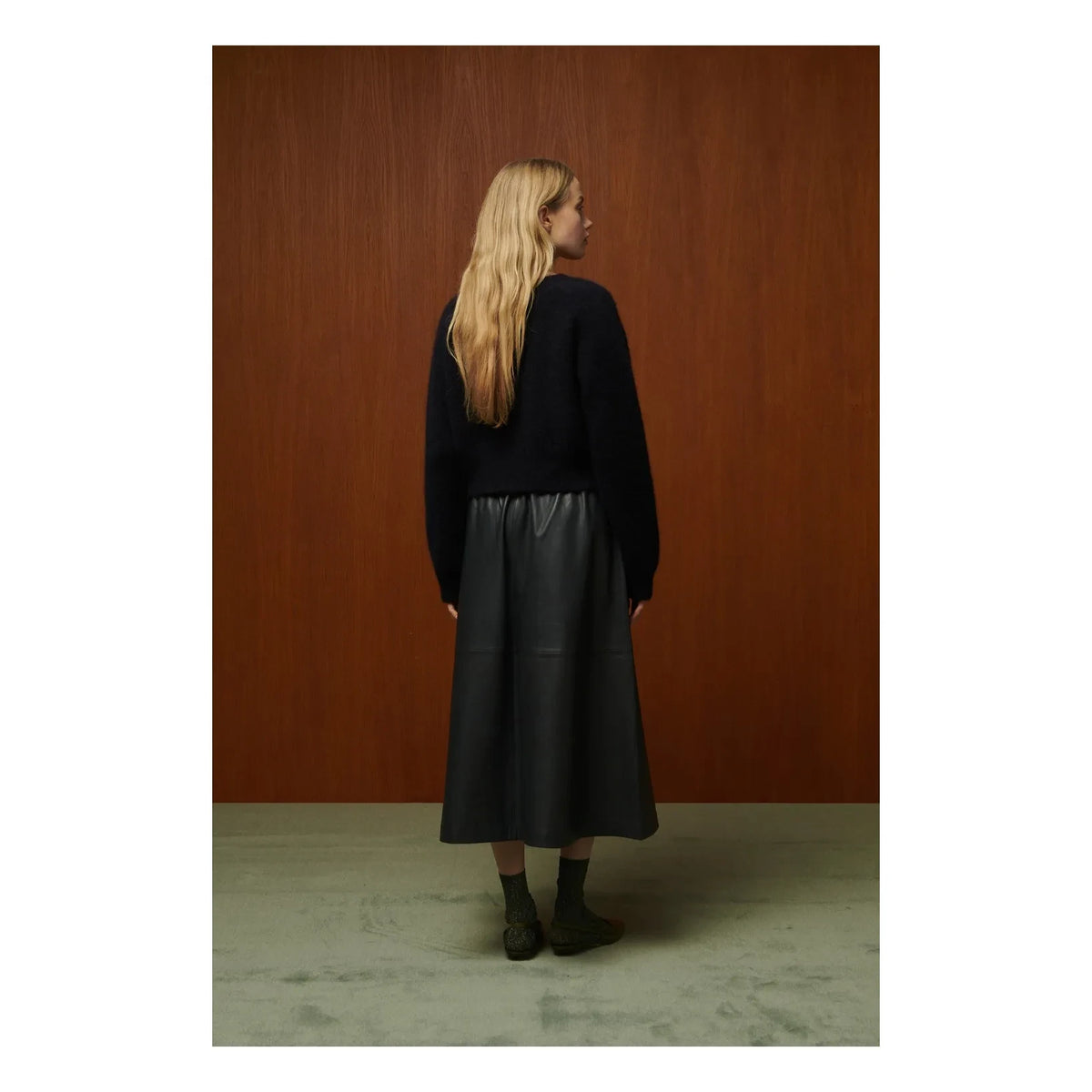 BELLEPIECE - Lenny Wool Cardigan | Navy