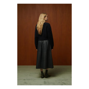 BELLEPIECE - Lenny Wool Cardigan | Navy