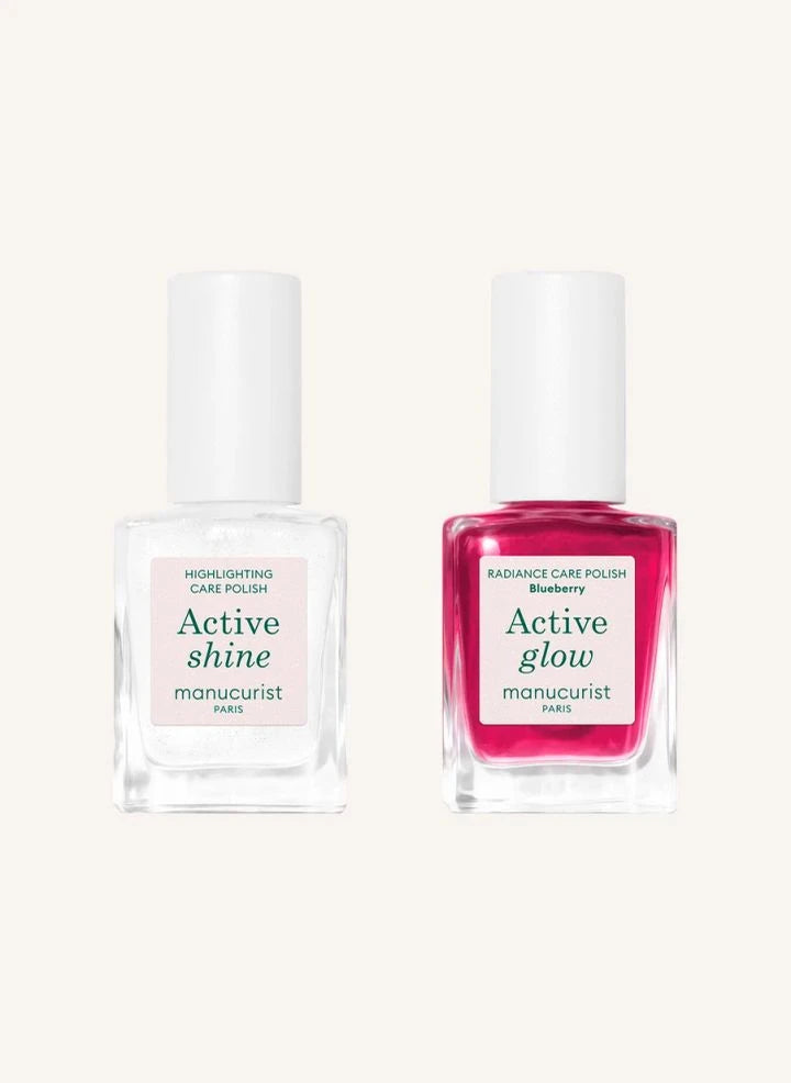 Manucurist - Set de Mini Esmaltes Active Shine & Active Glow